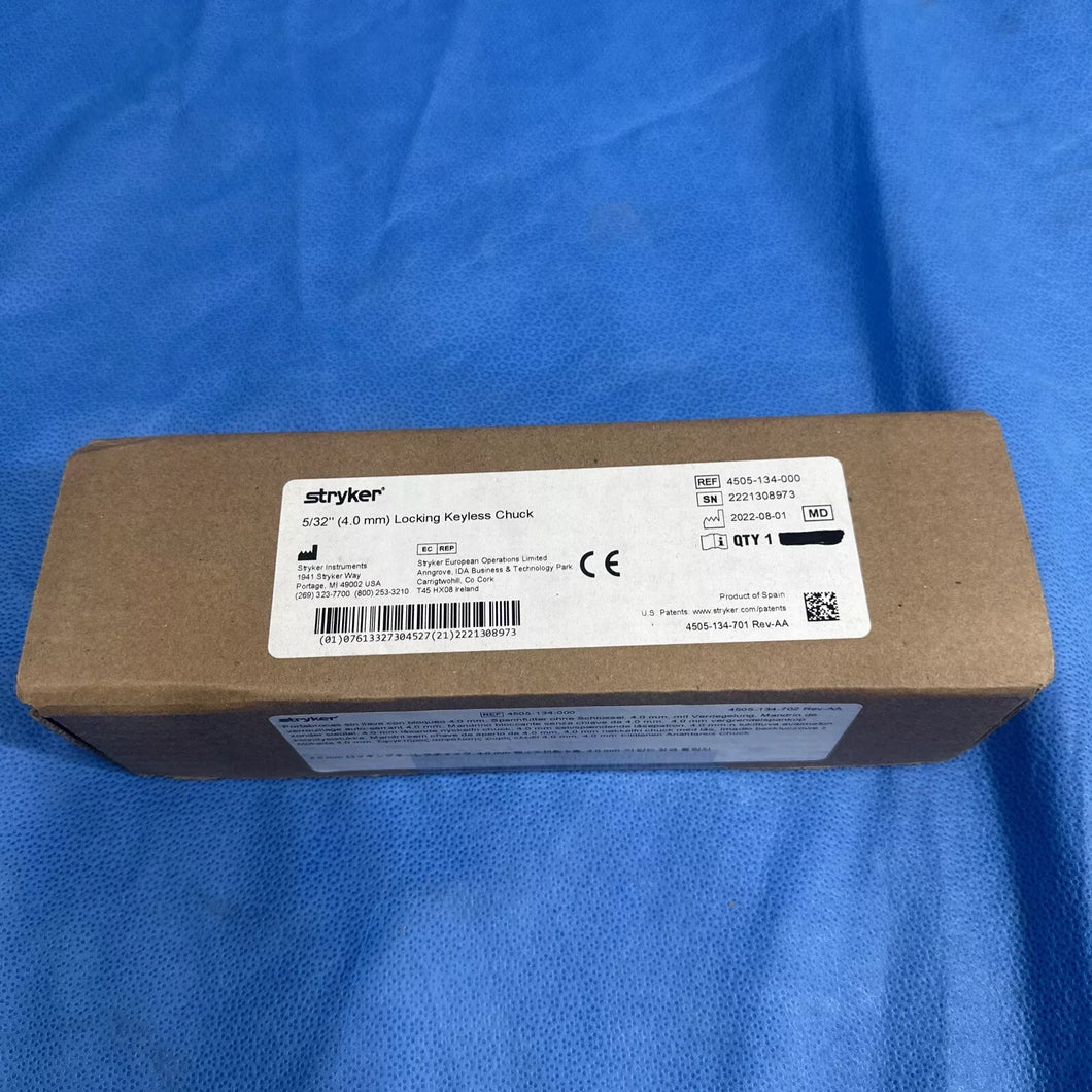 Stryker F1 4.0mm Locking Keyless Chuck 4505-134-000 NEW