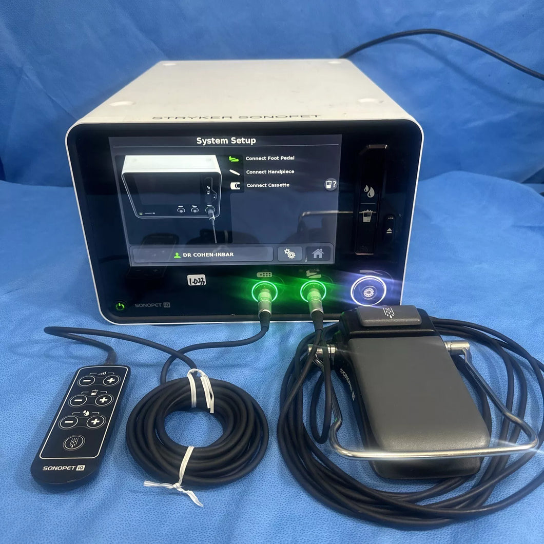 Stryker 5500-050-000 Sonopet iQ, Software 1.0.33 *60 day Warranty*