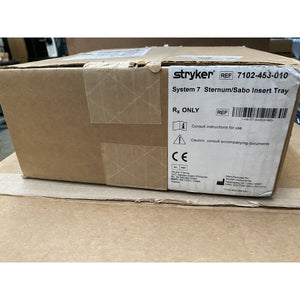 STRYKER 7102-453-010 SYSTEM 7 STERNUM CD4 SABO INSERT TRAY NEW - UsedStryker