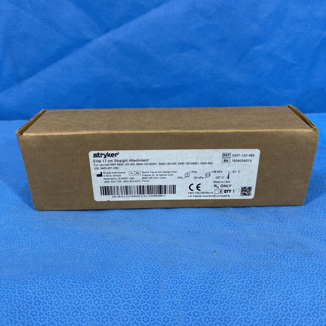 5407-120-485 Elite 17cm Straight Attachment NEW IN BOX